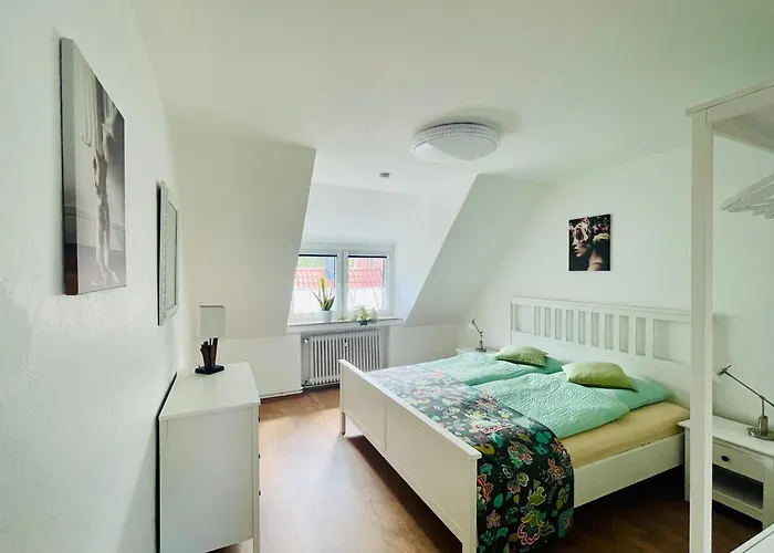 Appartement Stadtoase Am Julianenpark Leer